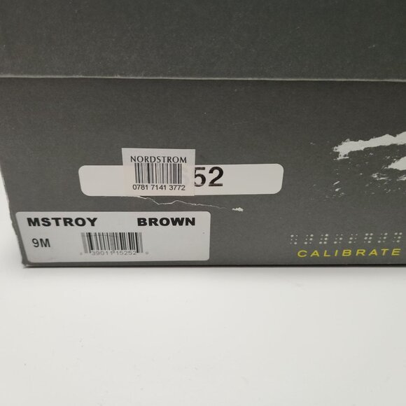 Calibrate Mstroy Horsebit Loafers Pebbled Leather Brown Men's 9M Slip-On - Picture 2 of 16